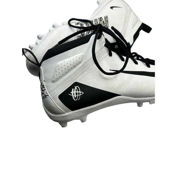 NIKE Huarache Seven Men's lacrosse Cleats Size 14 white - Picture 7 of 11